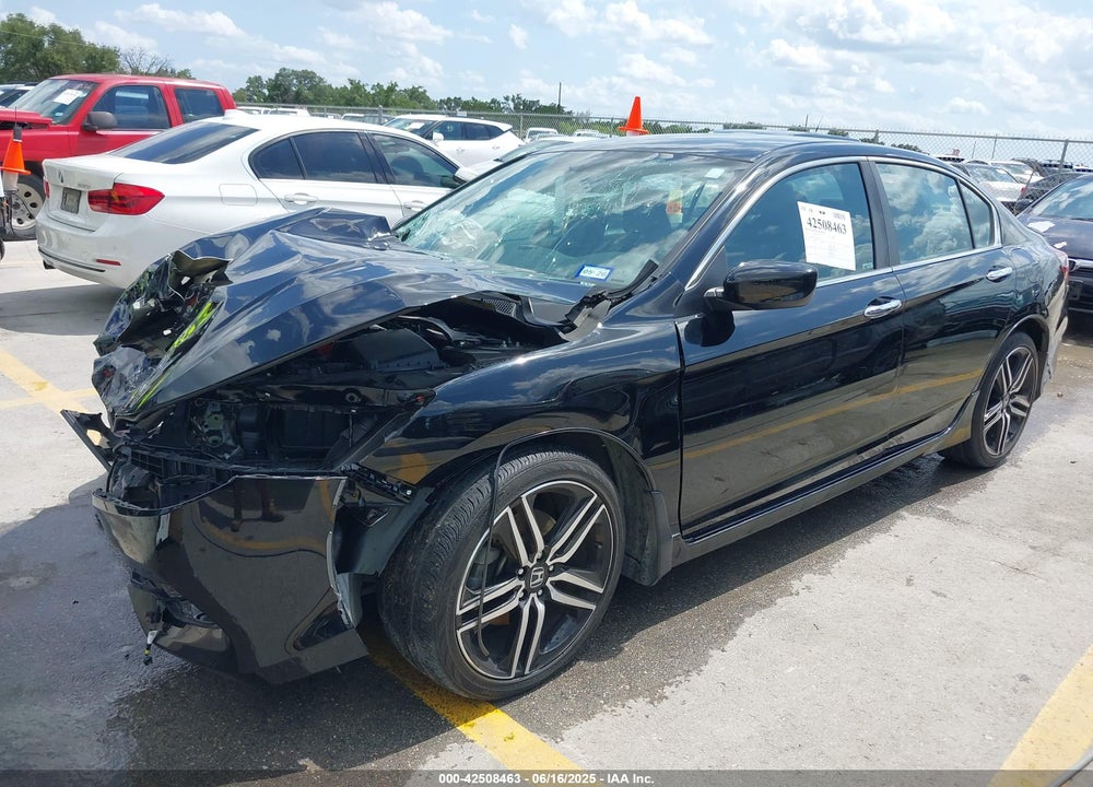 2016 HONDA ACCORD VIN: 1HGCR2F55GA041571