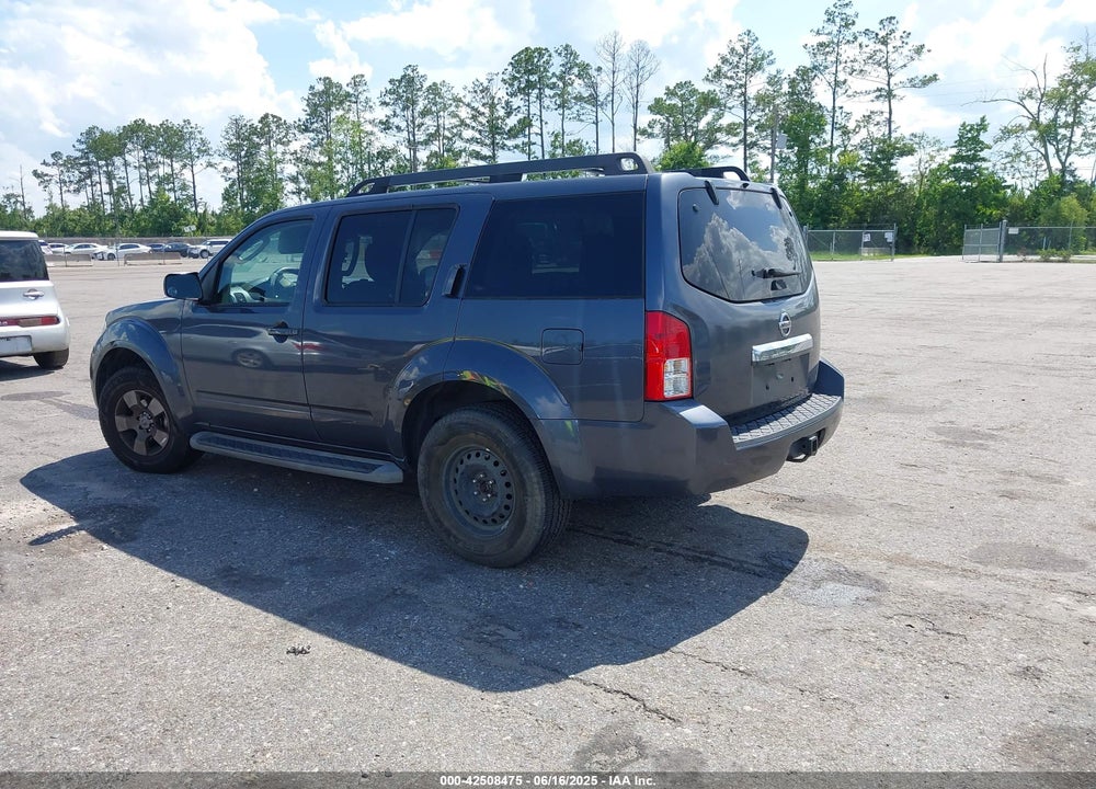 2012 NISSAN PATHFINDER VIN: 5N1AR1NN6CC621729