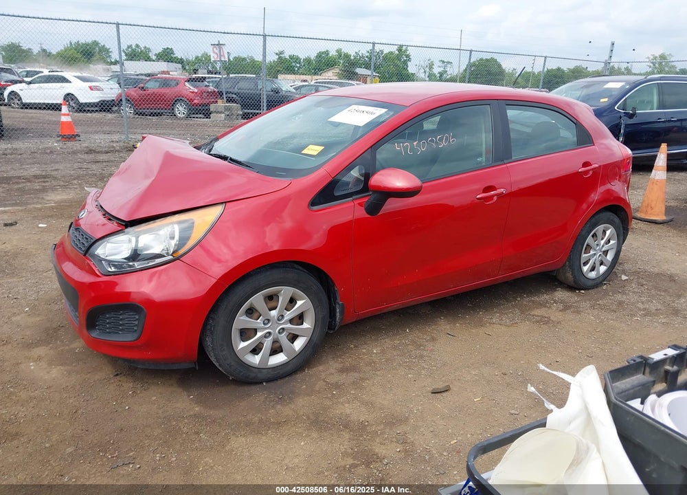 2015 KIA RIO LX VIN: KNADM5A36F6500713