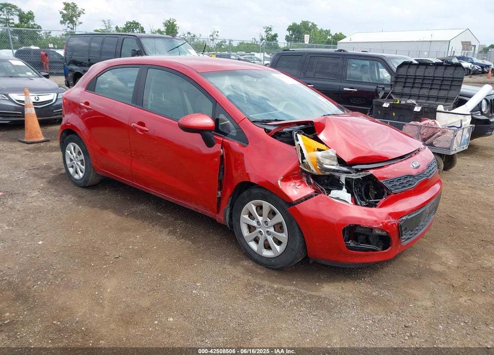 2015 KIA RIO LX VIN: KNADM5A36F6500713