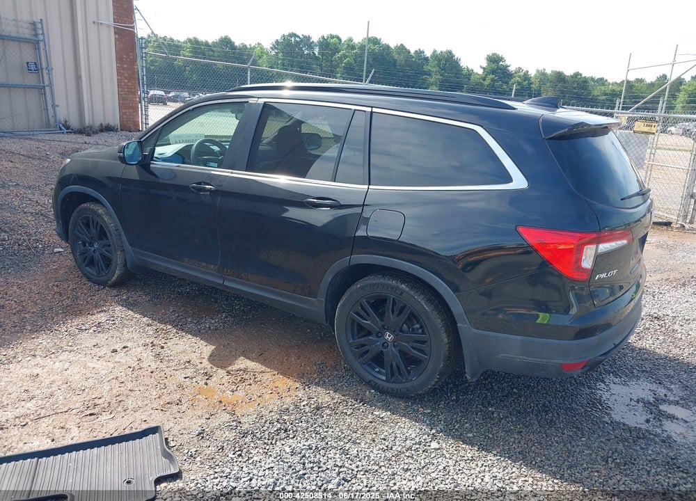 2021 HONDA PILOT VIN: 5FNYF5H23MB009819