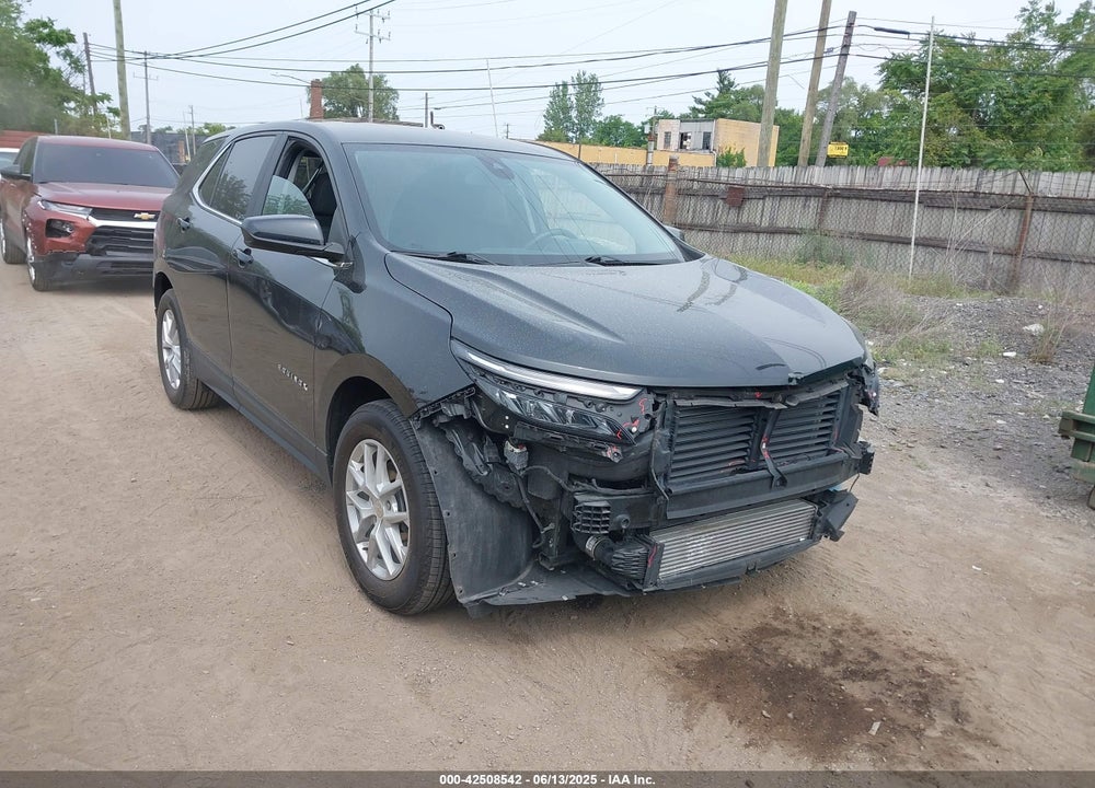 2022 CHEVROLET EQUINOX FWD LT VIN: 3GNAXKEV2NL204591