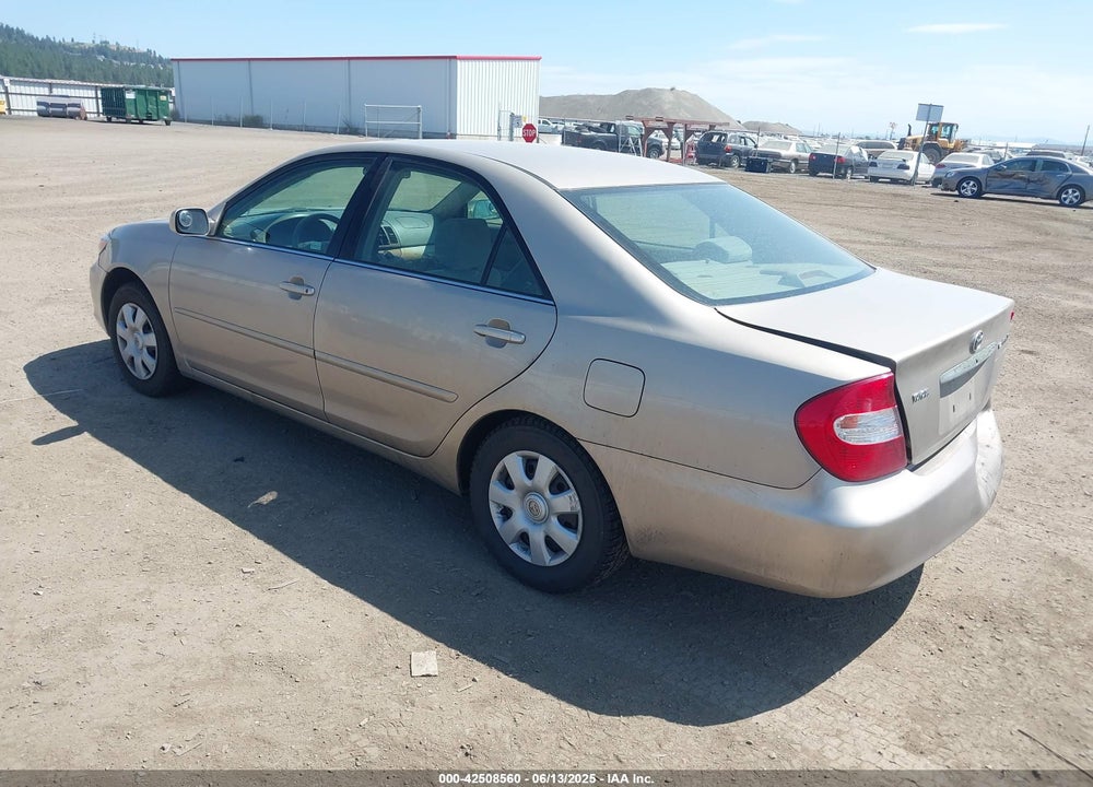 2003 TOYOTA CAMRY LE VIN: 4T1BE32K03U189431