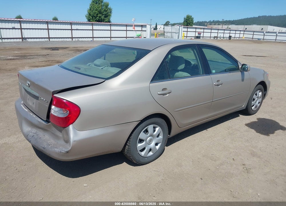 2003 TOYOTA CAMRY LE VIN: 4T1BE32K03U189431