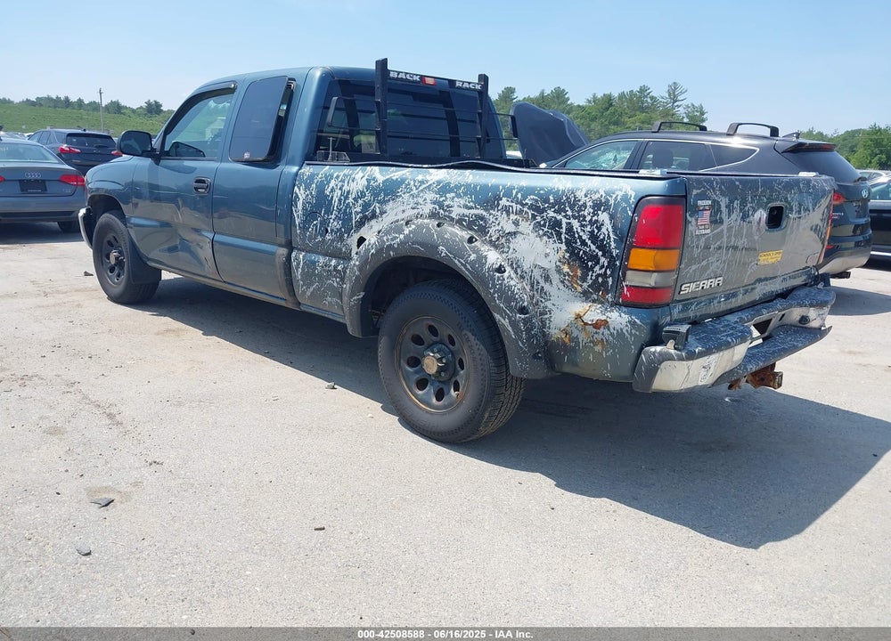 2006 GMC SIERRA 1500 WORK TRUCK VIN: 1GTEK19BX6Z201399