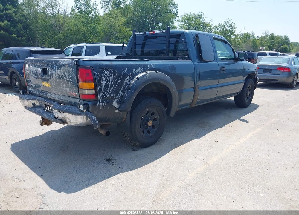 2006 GMC SIERRA 1500 WORK TRUCK VIN: 1GTEK19BX6Z201399