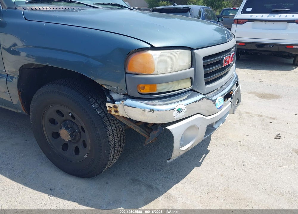2006 GMC SIERRA 1500 WORK TRUCK VIN: 1GTEK19BX6Z201399