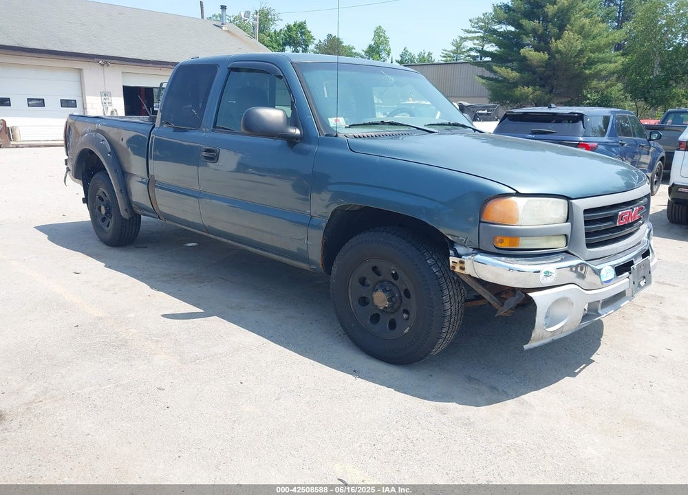 2006 GMC SIERRA 1500 WORK TRUCK VIN: 1GTEK19BX6Z201399