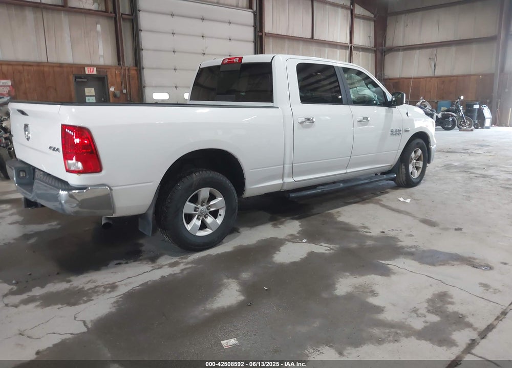 2017 RAM 1500 SLT 4X4 6'4 BOX VIN: 1C6RR7TT7HS544689