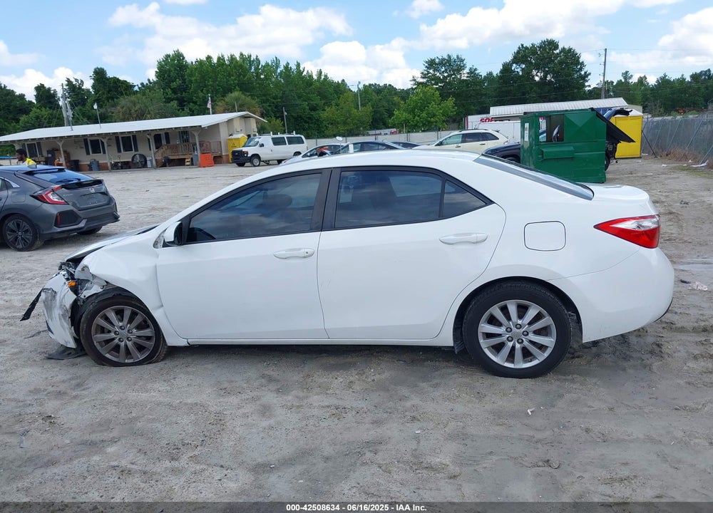 2014 TOYOTA COROLLA VIN: 2T1BURHE3EC116503