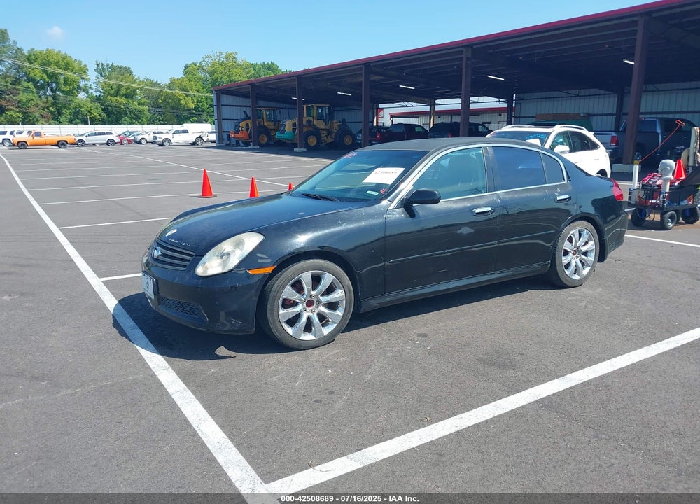 2006 INFINITI G35 VIN: JNKCV51E46M506811
