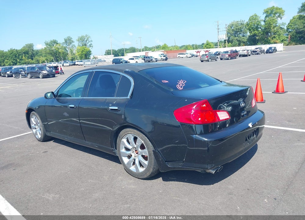 2006 INFINITI G35 VIN: JNKCV51E46M506811