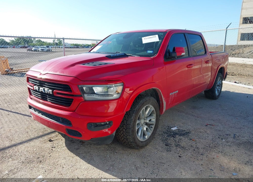 2020 RAM 1500 LAIE  4X2 5'7 BOX VIN: 1C6RREJT3LN185856