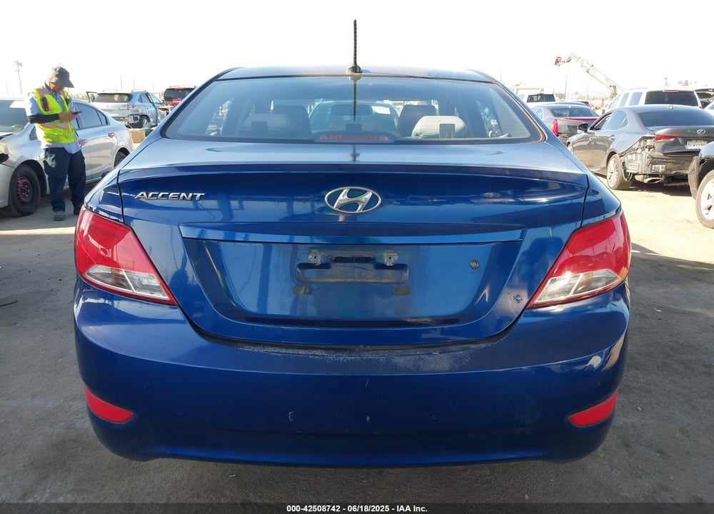 2015 HYUNDAI ACCENT GLS VIN: KMHCT4AE1FU861366