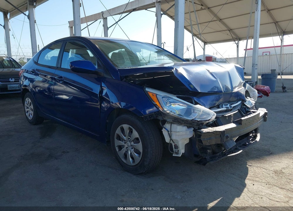2015 HYUNDAI ACCENT GLS VIN: KMHCT4AE1FU861366