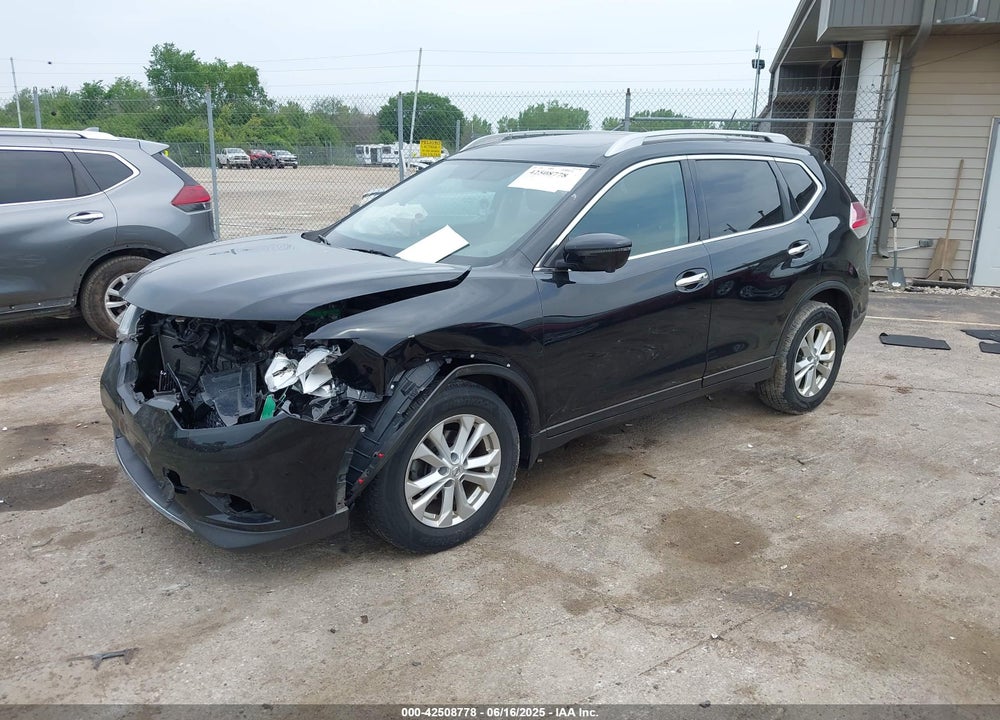 2016 NISSAN ROGUE SV VIN: 5N1AT2MV0GC837364