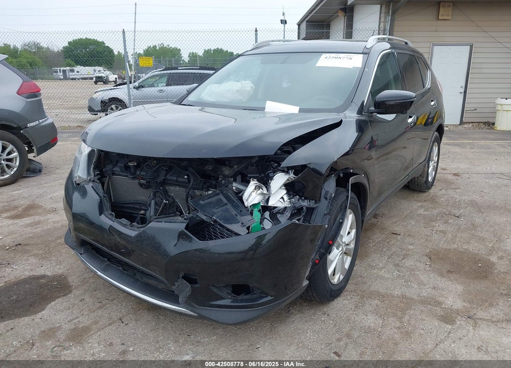 2016 NISSAN ROGUE SV VIN: 5N1AT2MV0GC837364