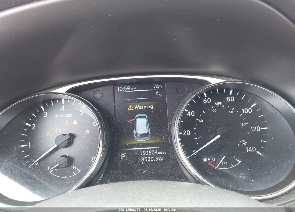 2016 NISSAN ROGUE SV VIN: 5N1AT2MV0GC837364