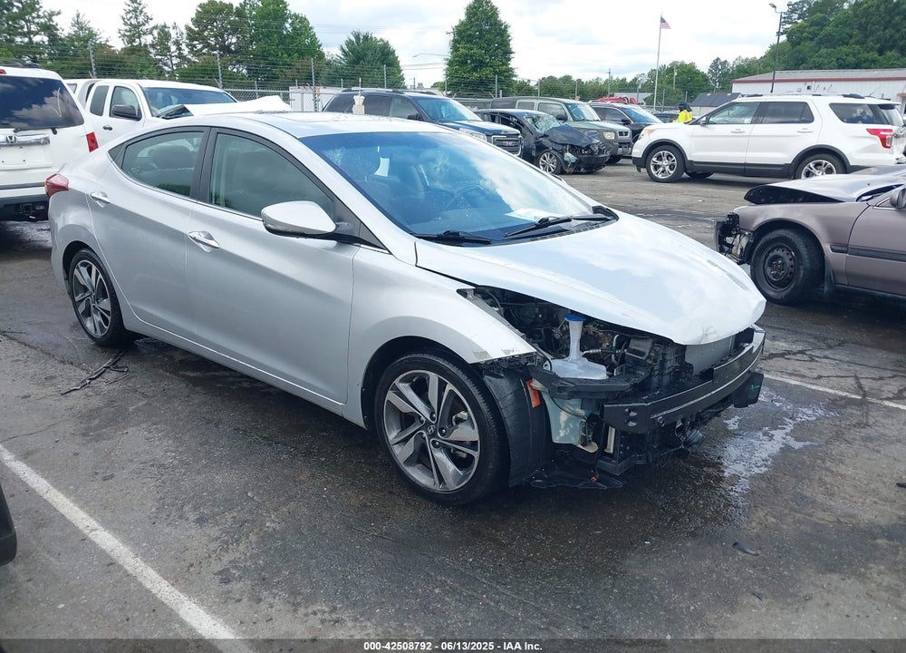 2015 HYUNDAI ELANTRA VIN: KMHDH4AE7FU323115