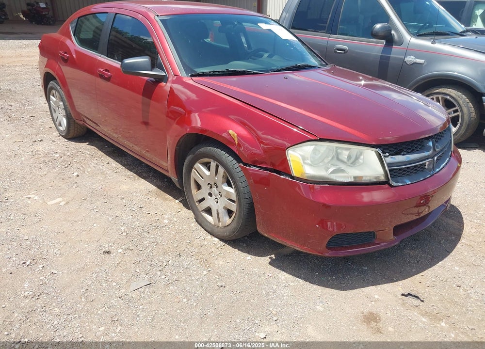 2014 DODGE AVENGER VIN: 1C3CDZAB7EN219364