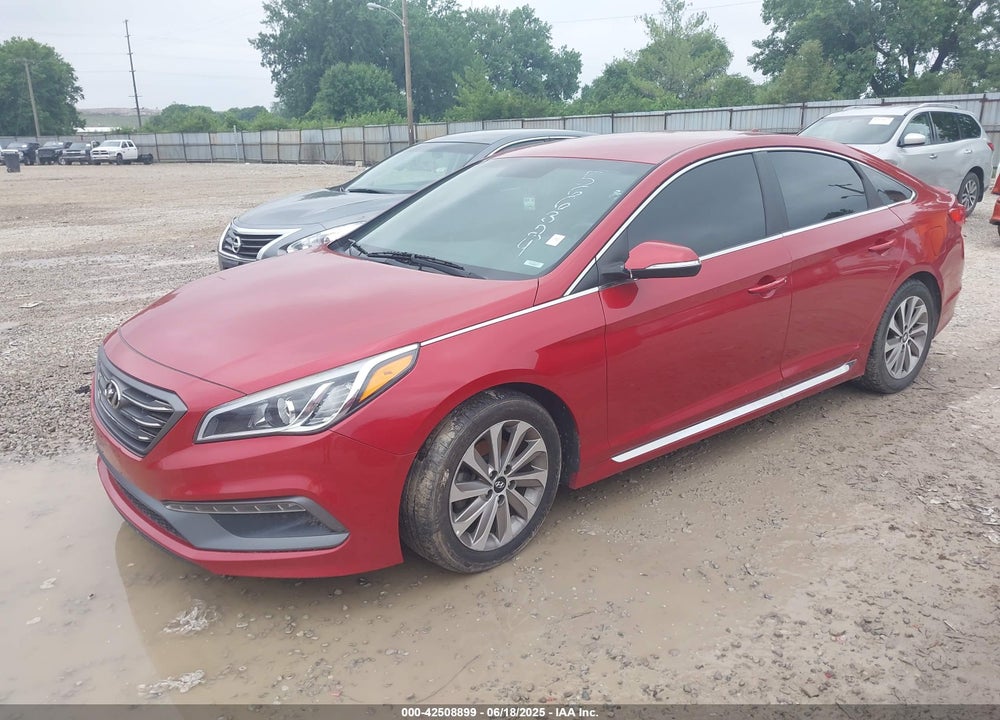 2017 HYUNDAI SONATA VIN: 5NPE34AF7HH566324