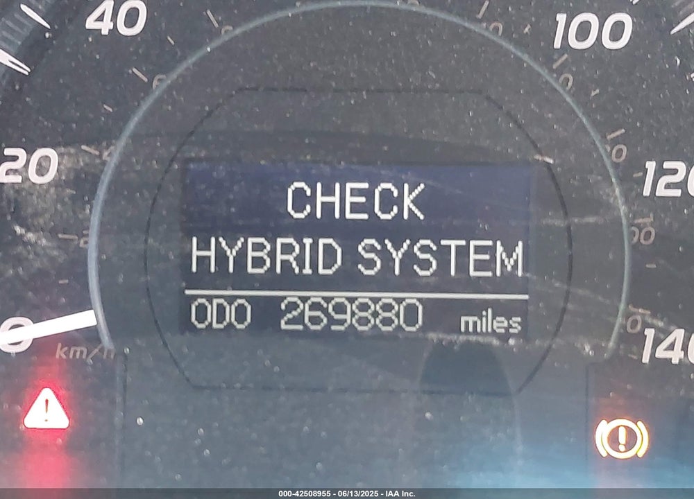 2009 TOYOTA CAMRY HYBRID VIN: 4T1BB46K49U086143
