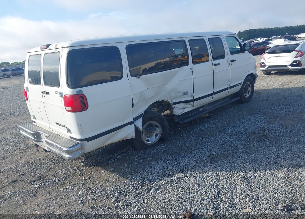 1999 DODGE RAM WAGON 3500 VIN: 2B5WB35Z6XK541889