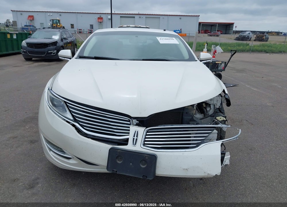 2016 LINCOLN MKZ VIN: 3LN6L2J95GR632959