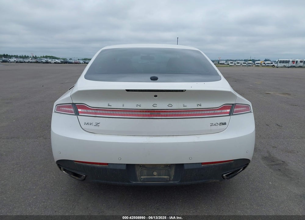 2016 LINCOLN MKZ VIN: 3LN6L2J95GR632959