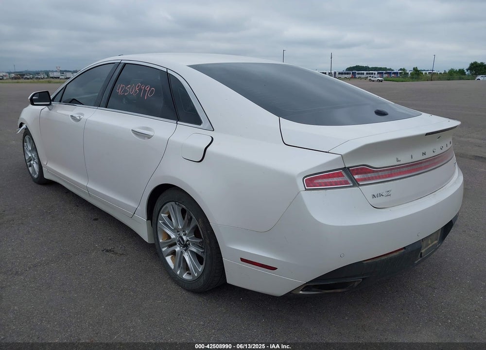 2016 LINCOLN MKZ VIN: 3LN6L2J95GR632959