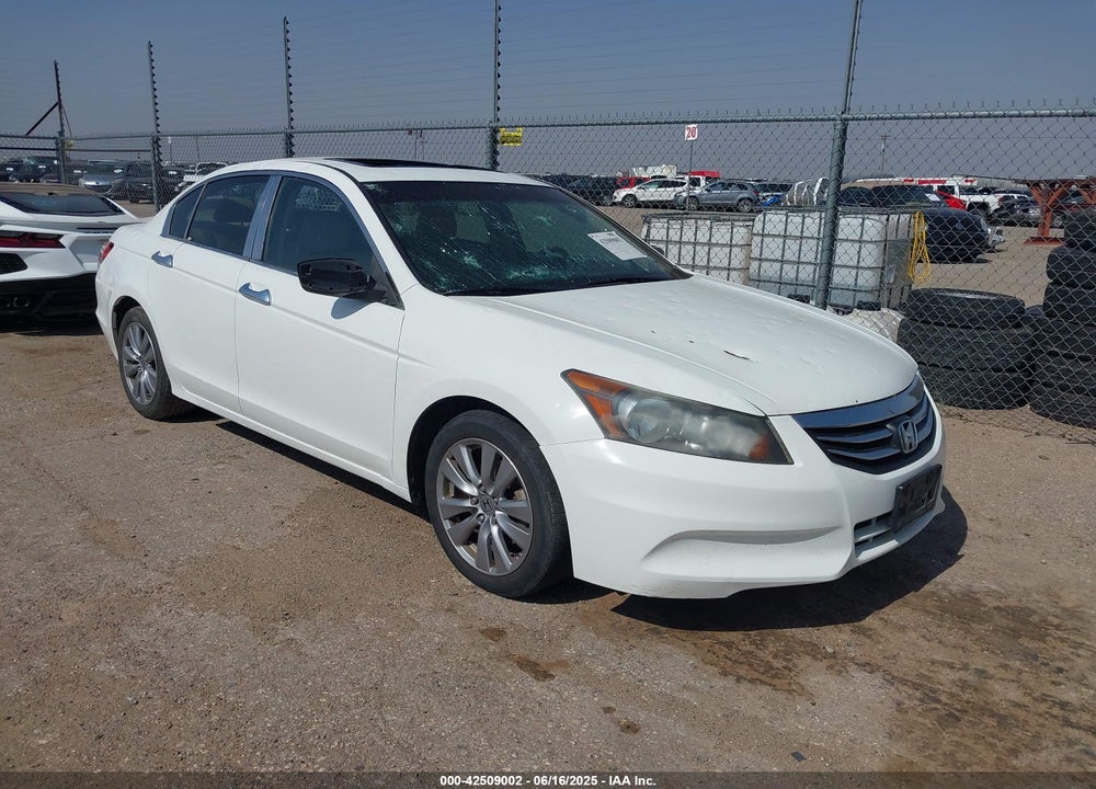 2012 HONDA ACCORD 2.4 EX-L VIN: 1HGCP2F86CA181980