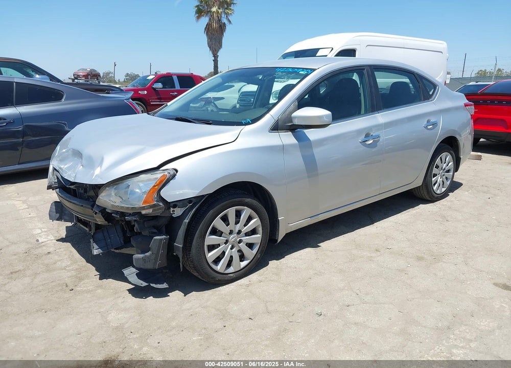 2014 NISSAN SENTRA VIN: 3N1AB7AP3EY312820