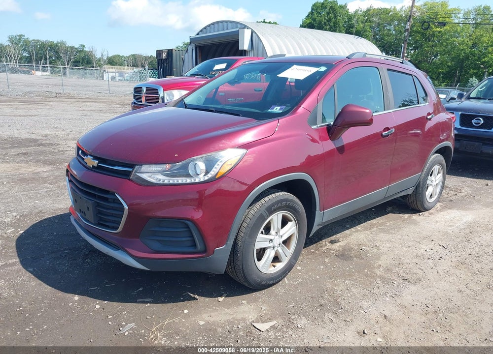 2017 CHEVROLET TRAX VIN: 3GNCJPSBXHL275544