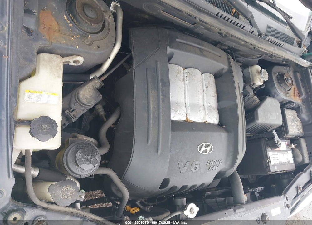 2006 HYUNDAI SANTA FE GLS VIN: KM8SC13D76U108827