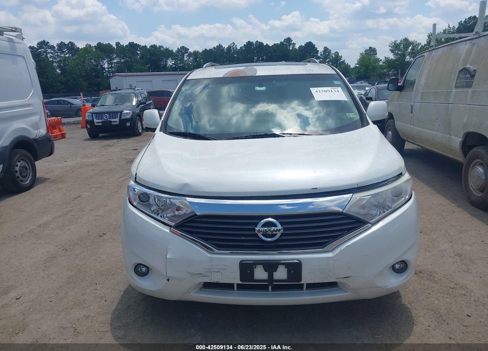 2015 NISSAN QUEST PLATINUM VIN: JN8AE2KP2F9123643