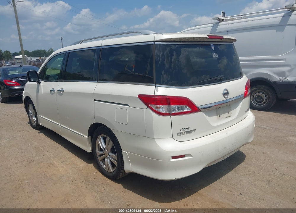 2015 NISSAN QUEST PLATINUM VIN: JN8AE2KP2F9123643