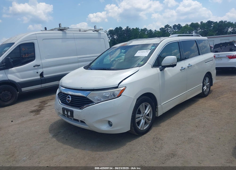 2015 NISSAN QUEST PLATINUM VIN: JN8AE2KP2F9123643