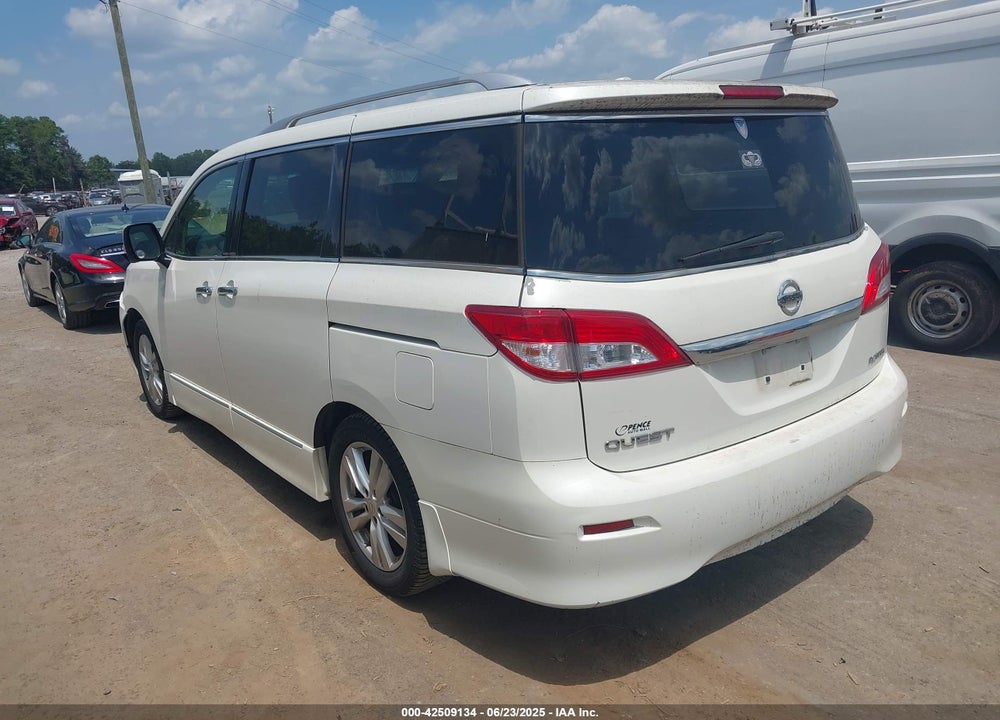 2015 NISSAN QUEST PLATINUM VIN: JN8AE2KP2F9123643