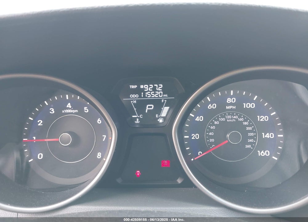 2013 HYUNDAI ELANTRA VIN: 5NPDH4AE7DH227254