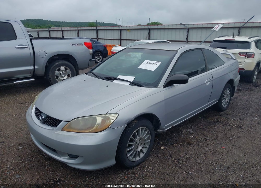 2005 HONDA CIVIC VIN: 1HGEM22595L073325