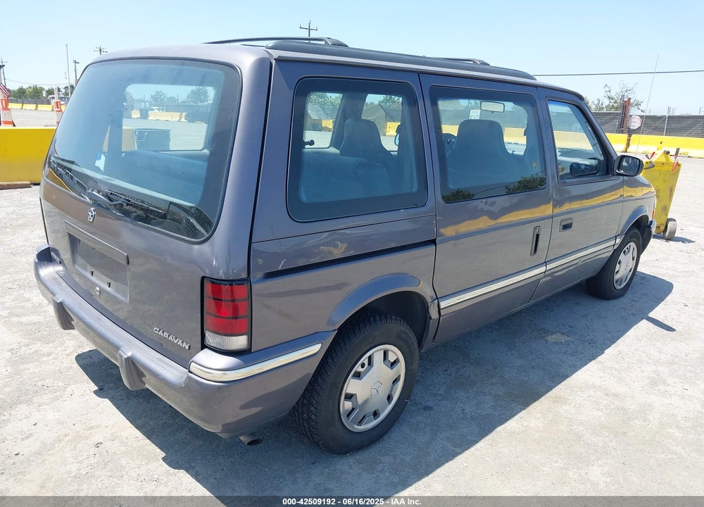 1992 DODGE CARAVAN VIN: 2B4GH2534NR515860