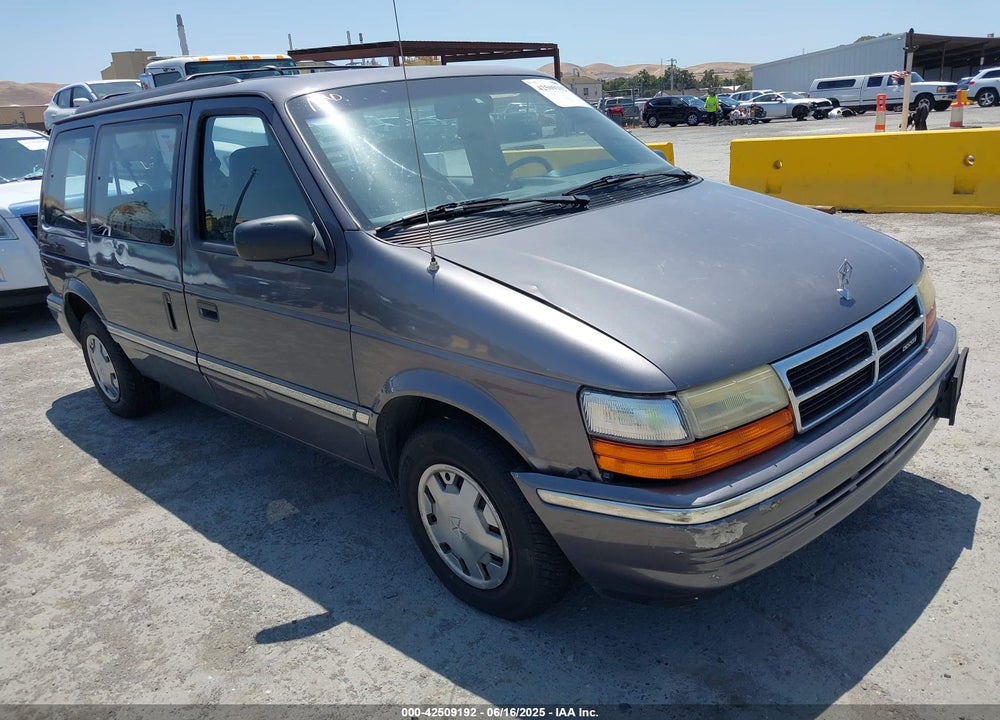 1992 DODGE CARAVAN VIN: 2B4GH2534NR515860