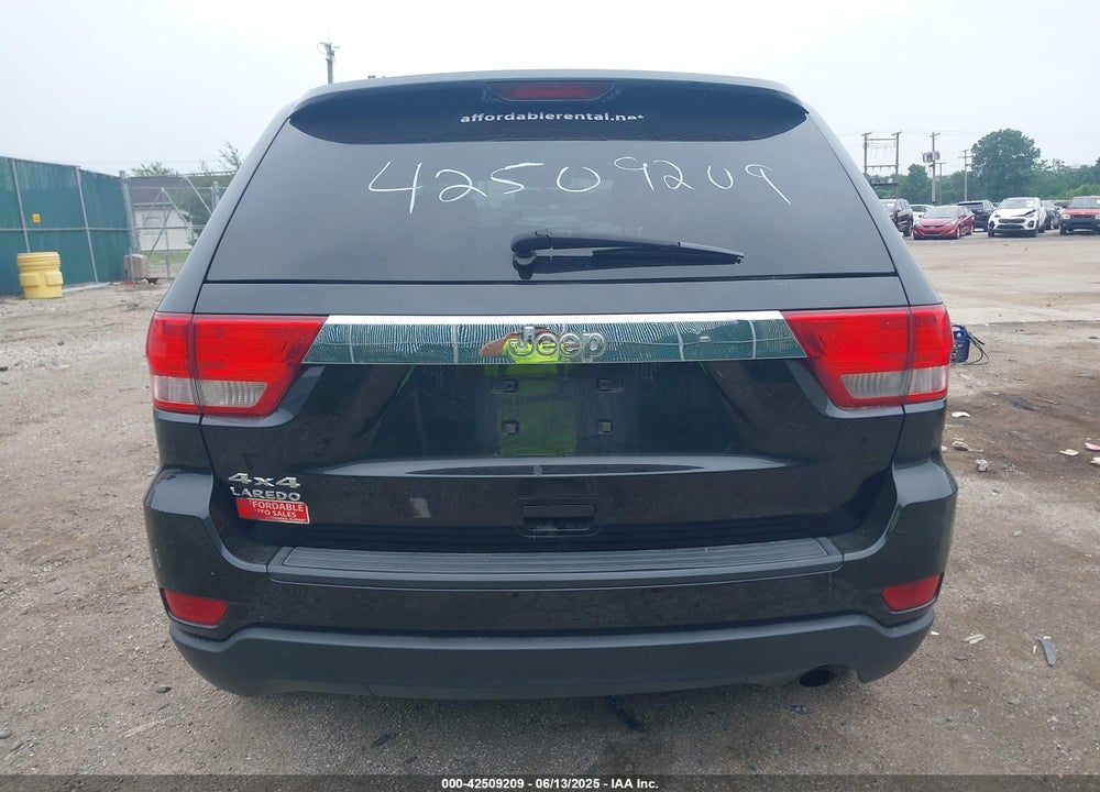 2013 JEEP GRAND CHEROKEE VIN: 1C4RJFAG7DC620156