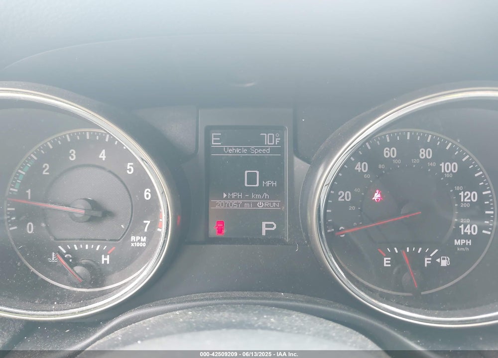 2013 JEEP GRAND CHEROKEE VIN: 1C4RJFAG7DC620156