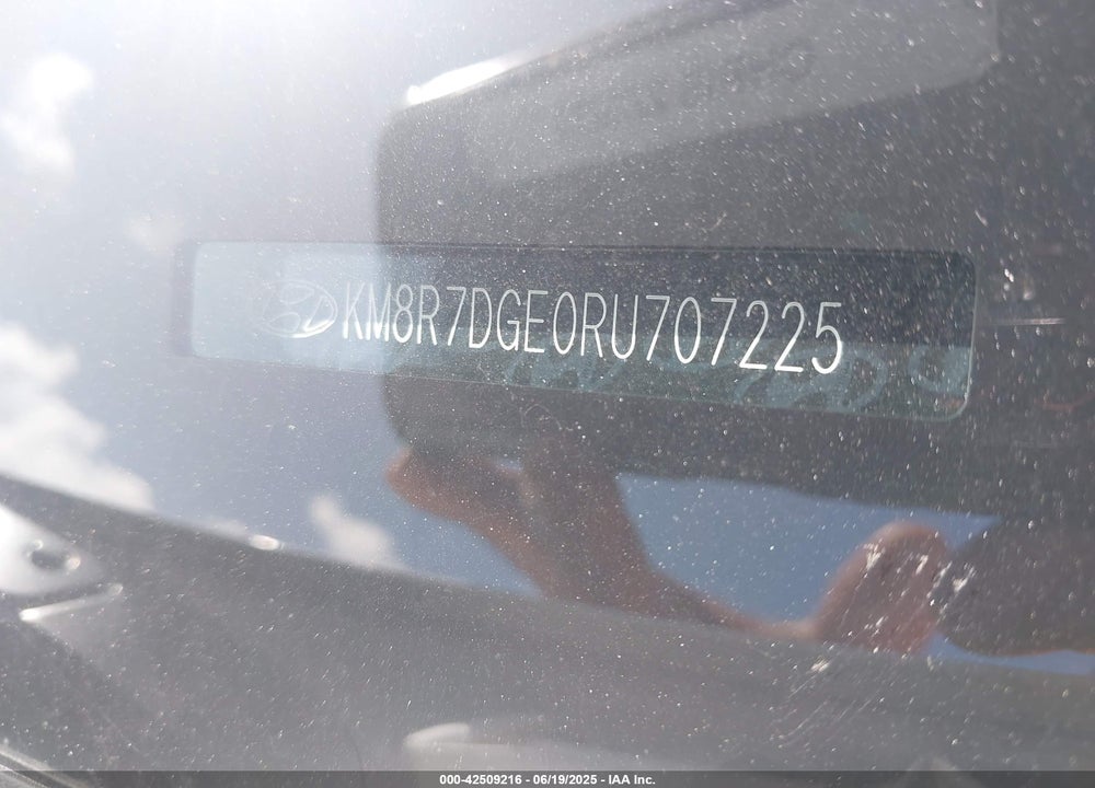 2024 HYUNDAI PALISADE CALLIGRAPHY NIGHT EDITION VIN: KM8R7DGE0RU707225