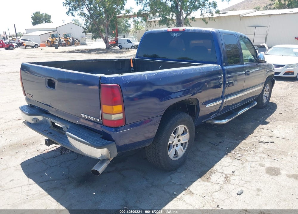 2001 GMC SIERRA 1500 SLE VIN: 2GTEC19V611272933