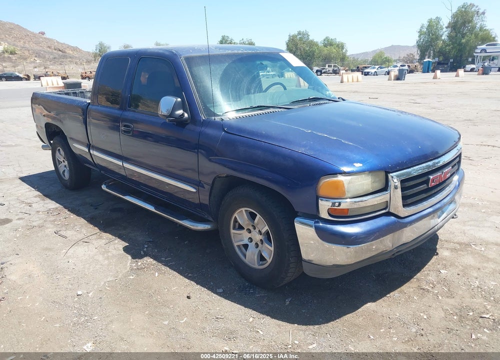 2001 GMC SIERRA 1500 SLE VIN: 2GTEC19V611272933