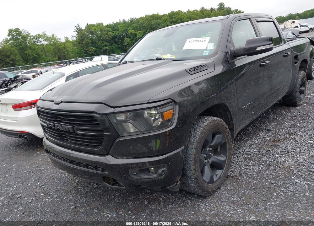2019 RAM 1500 BIG HORN/LONE STAR 4X4 5'7 BOX VIN: 1C6SRFFT4KN782464