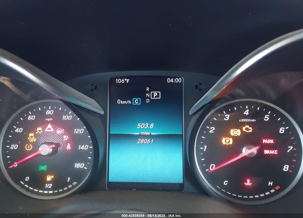 2019 MERCEDES-BENZ C CLASS VIN: WDDWK8DB0KF776651