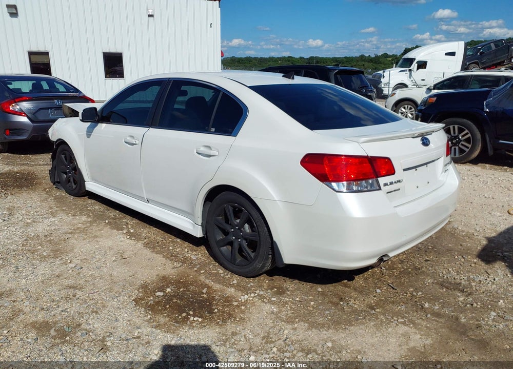 2011 SUBARU LEGACY VIN: 4S3BMDL66B2212851
